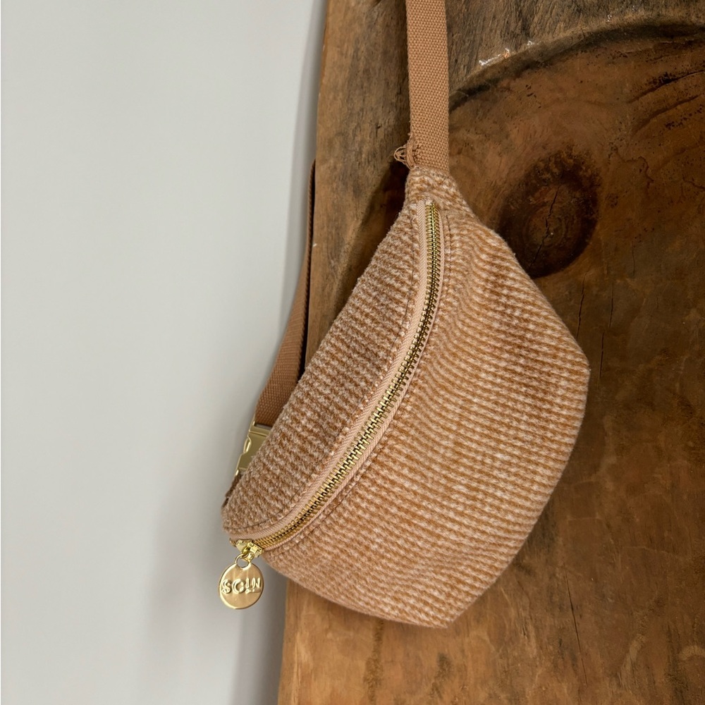 Stoney Clover Lane Wool Check Fanny Pack